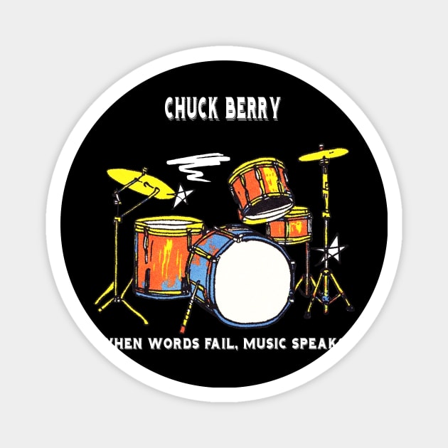 Chuck Berry Magnet by aliencok